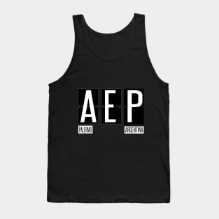 AEP - Palermo Airport Code Souvenir or Gift Shirt Apparel Tank Top